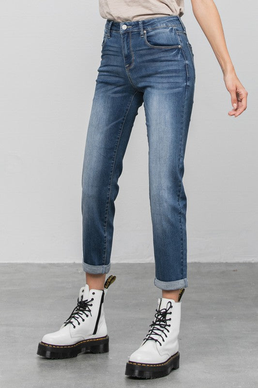 Slim Boyfriend Jeans