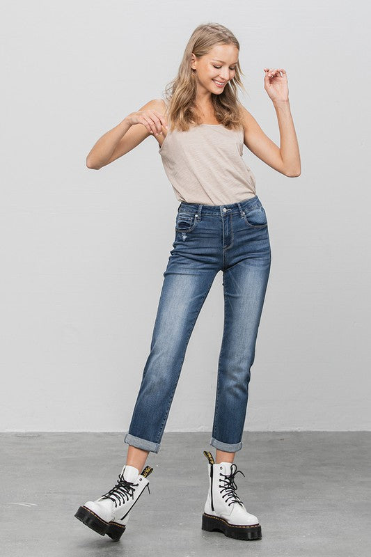 Slim Boyfriend Jeans