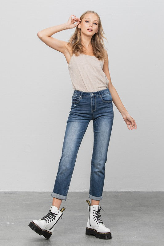 Slim Boyfriend Jeans