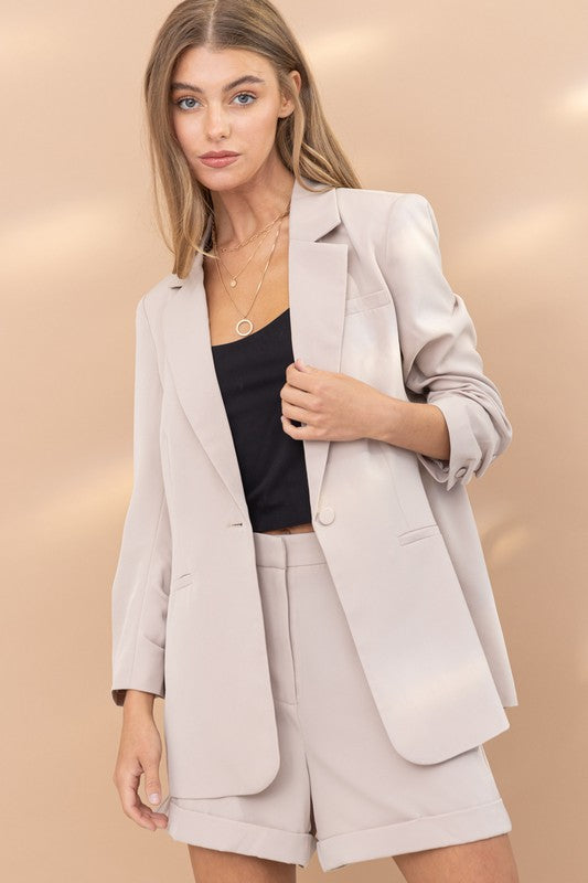 Bailey Blazer and Short Set