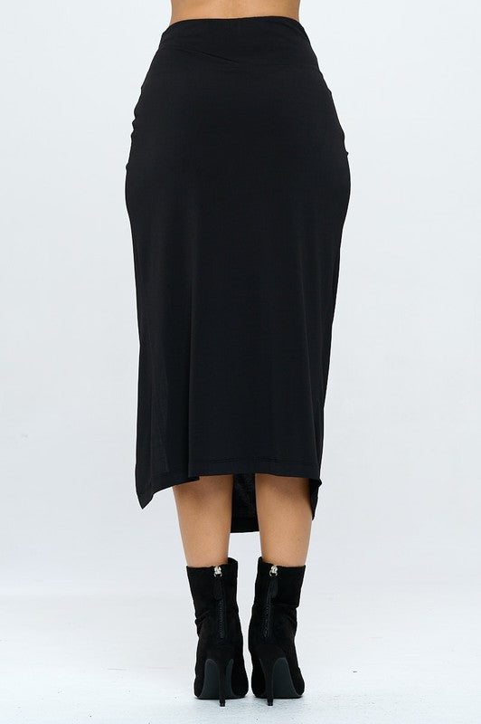 Passing By Skirt - Black