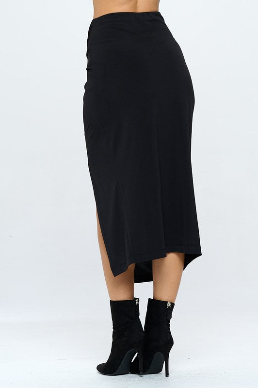 Passing By Skirt - Black