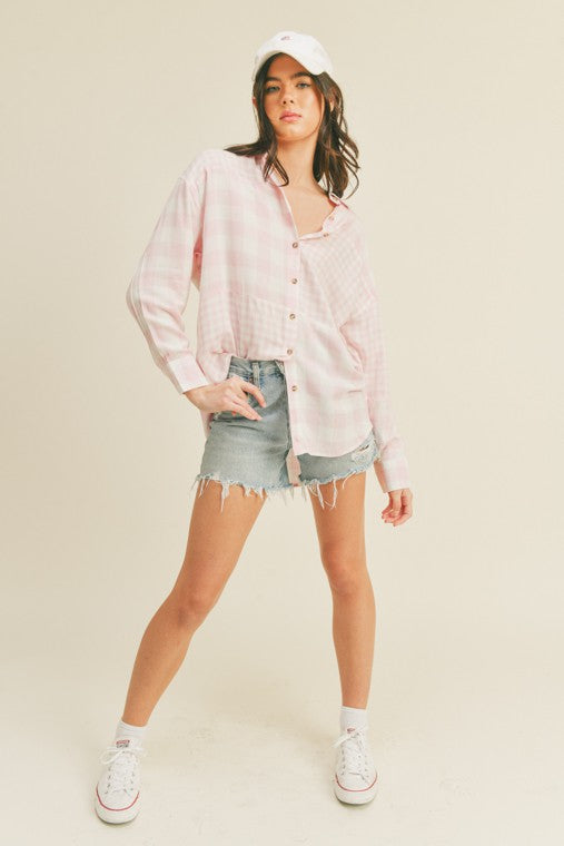 Oversized Button Up Shirt