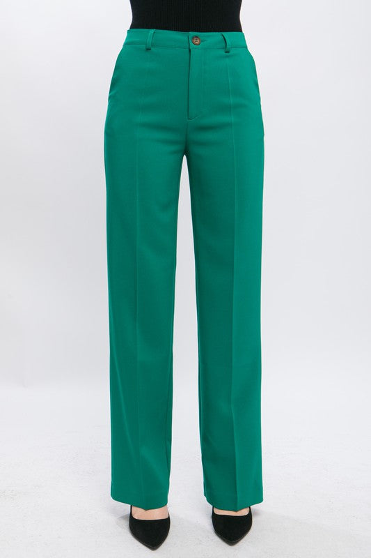 Elysia Straight Leg Blazer Pants