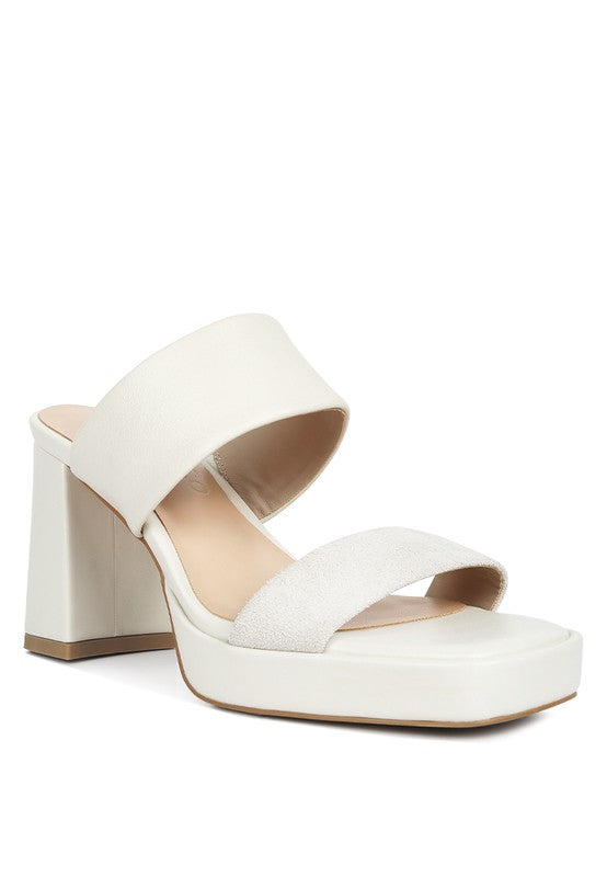 Eddlia Slip On Platform Sandals