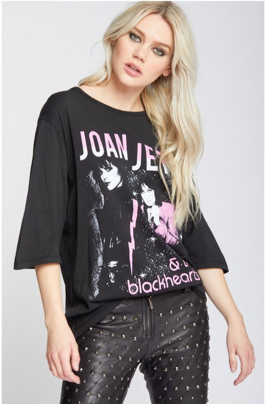 Joan Jett & The Blackhearts 3/4 Sleeve Tee