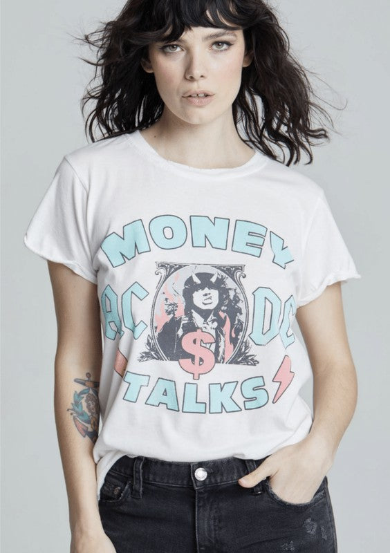 ACDC Money Talks Bolt Graphic Tee