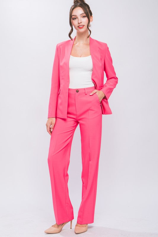 Elysia Straight Leg Blazer Pants