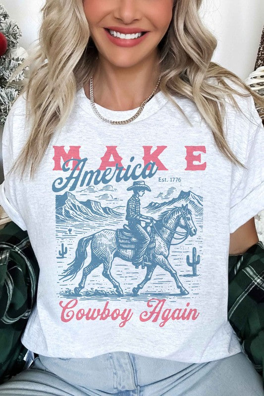 Make America Cowboy Again Graphic Tee