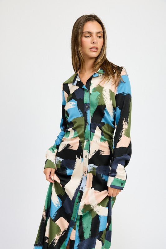 Bold Brushstrokes Dress