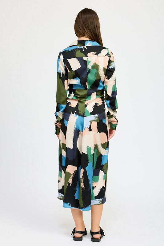 Bold Brushstrokes Dress