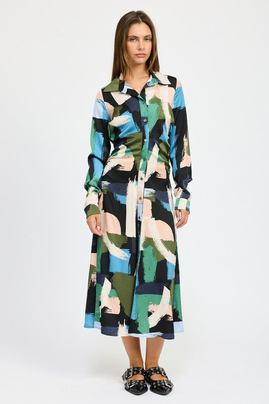 Bold Brushstrokes Dress