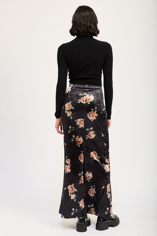 Floral Maxi Skirt