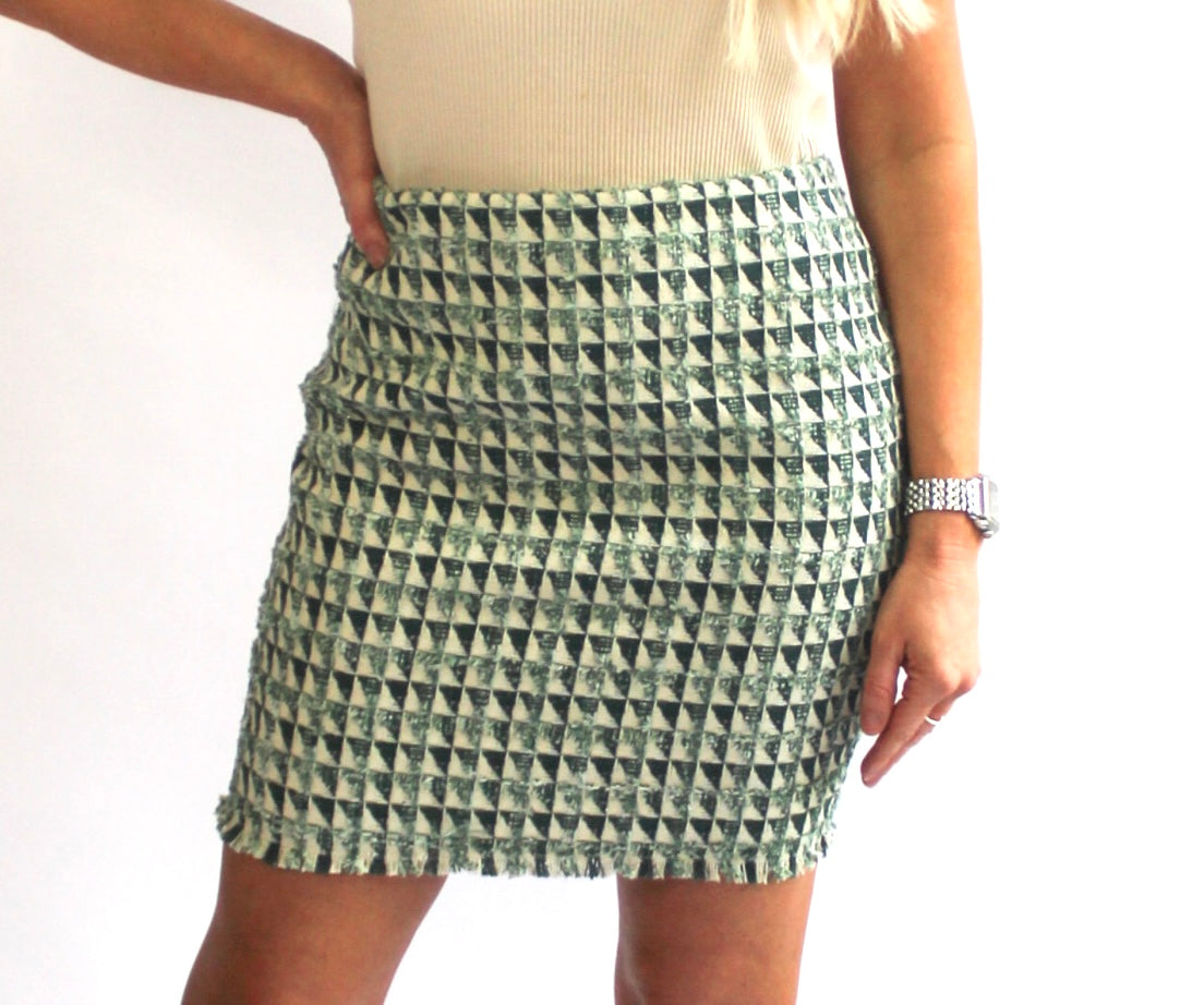 Tweed Mini Skirt